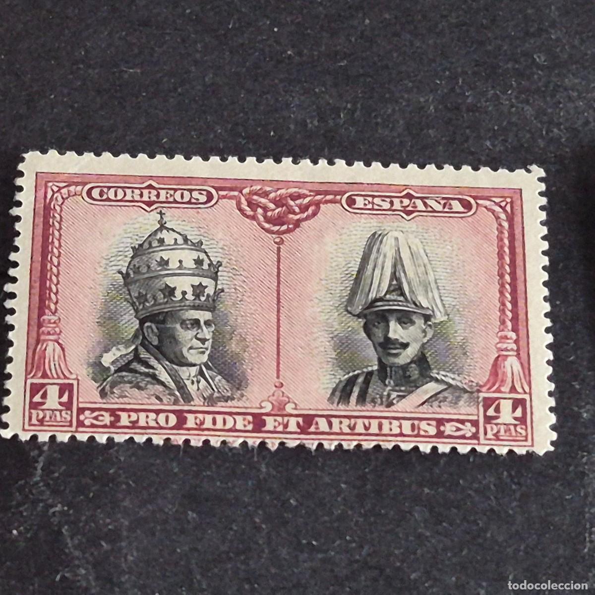Sellos: ESPA&Ntilde;A, 1928, PRO CATACUMBAS, SANTIAGO, EDIFIL 432*, NUEVO, GOMA, FIJASELLO, ( LOTE AR )