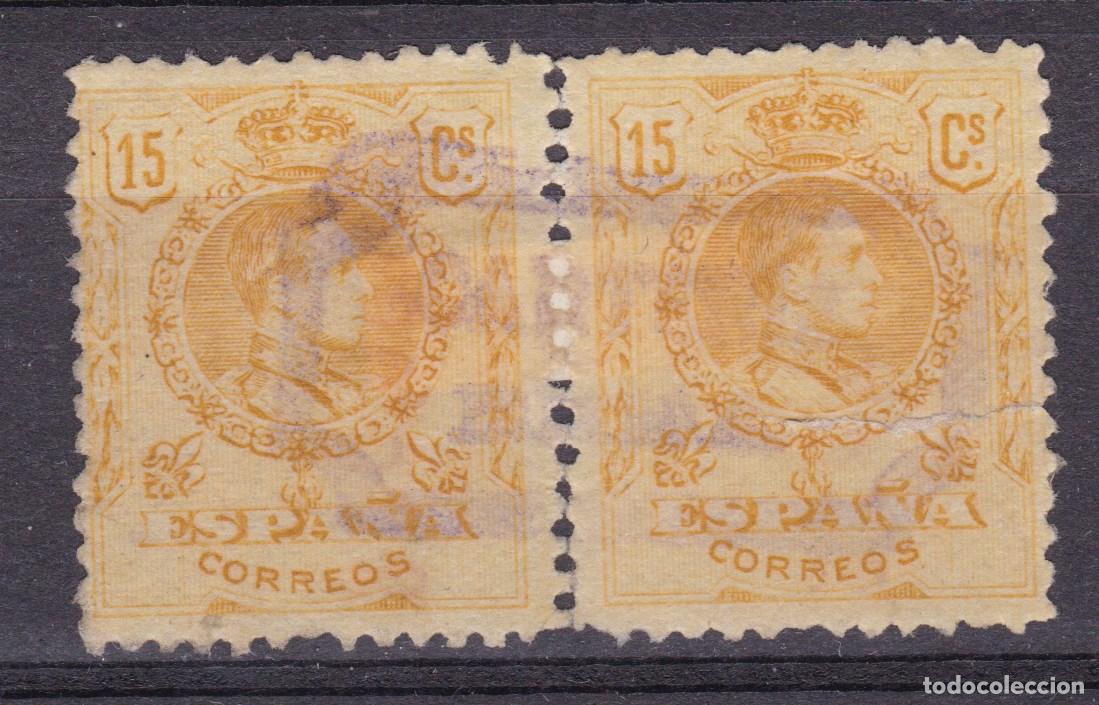 Sellos: AA11- Alfonso XIII Medall&oacute;n Matasellos Carteria Especial BREA Zaragoza
