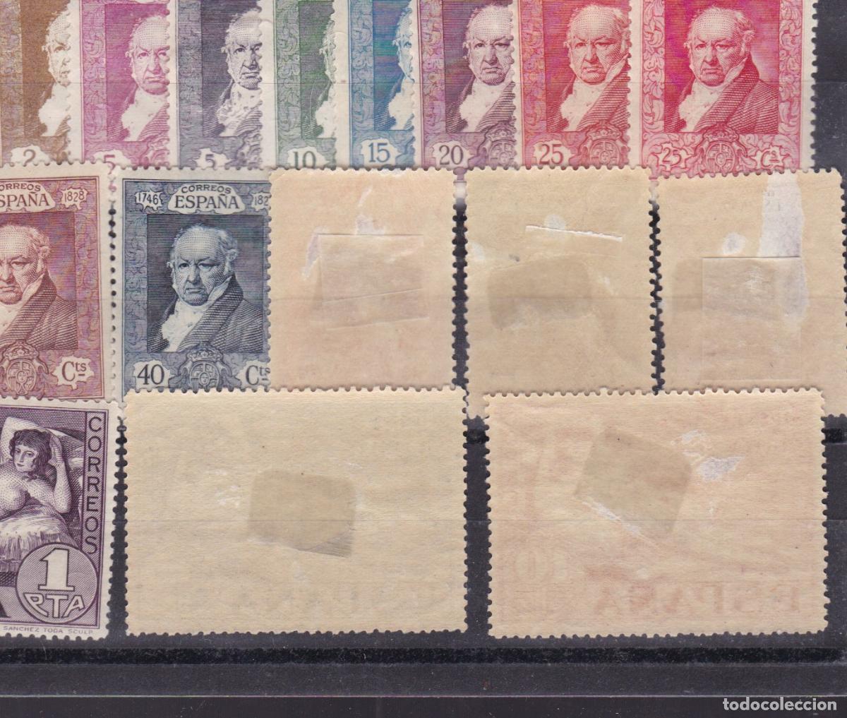 Sellos: HP3-14- GOYA Edifil 499/ 516 Nuevos *