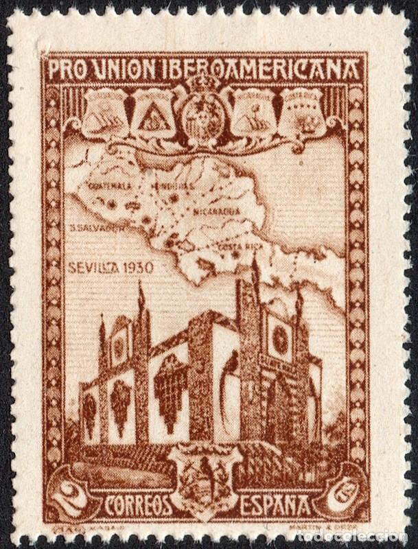 Sellos: Espa&ntilde;a 1930 [SLL] Pro Uni&oacute;n Iberoamericana. 2 cts (MNH)