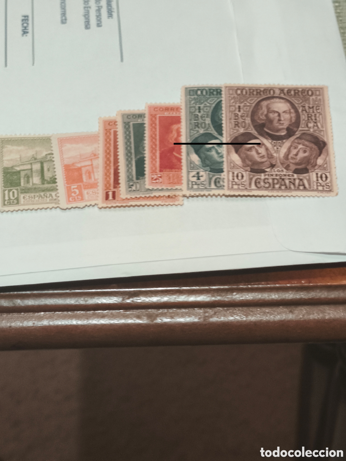 Sellos: Serie completa viaje de colon nueva charn huella ver imagenes escasa ,Espa&ntilde;a