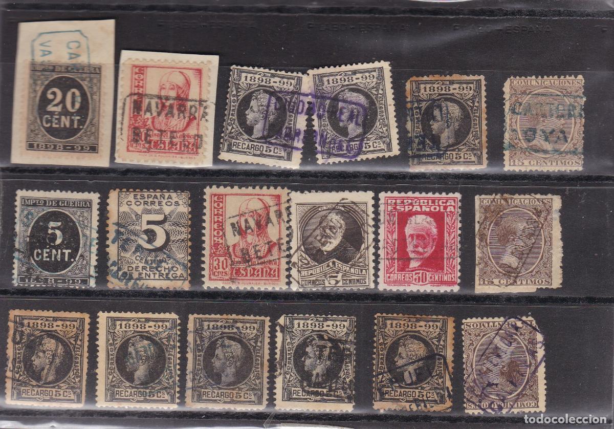Sellos: FC -308- Lote 18 Sellos Matasellos CARTERIA