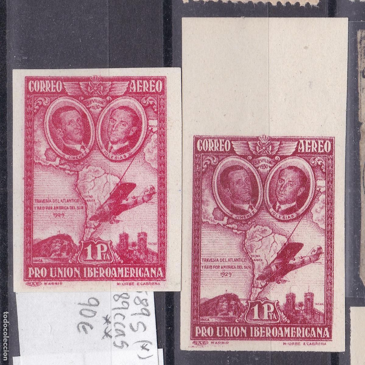 Sellos: FC-183-IBEROAMERICANA edifil 589s /589ccas VARIEDAD +90 euros