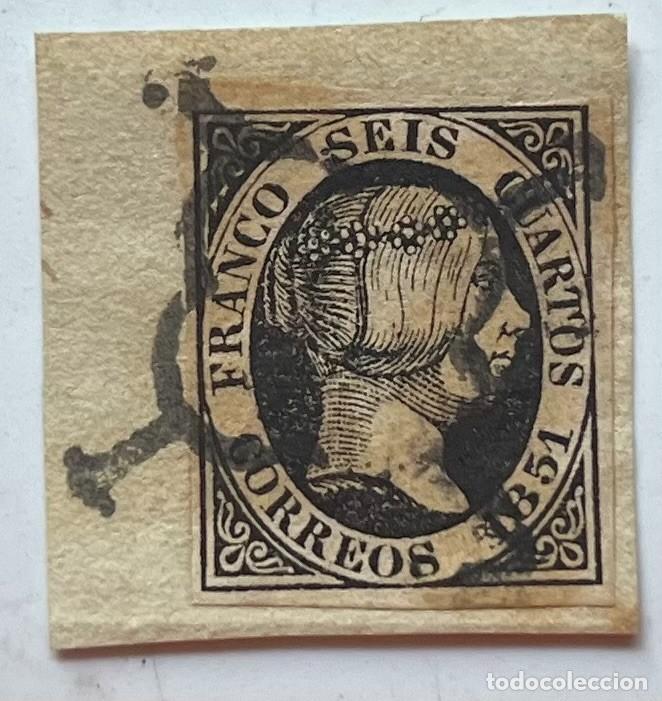Sellos: 1855 Isabel NMN*centrado,lujo