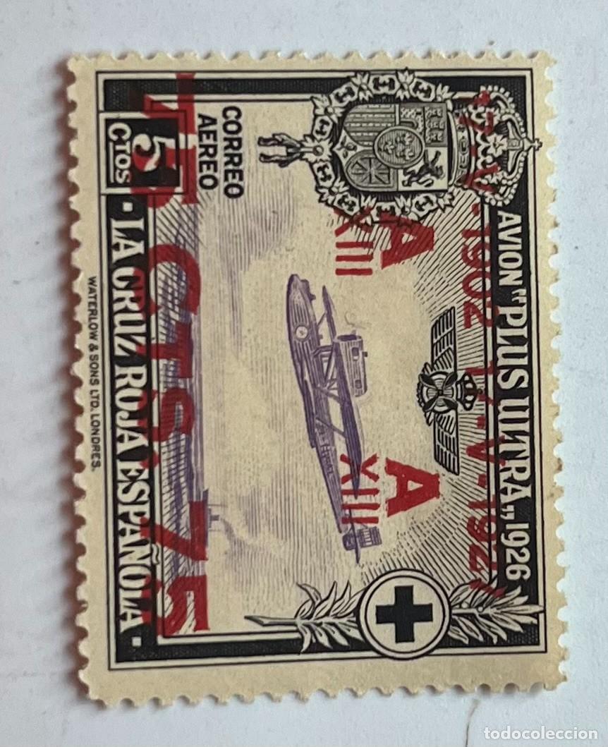 Sellos: 1928 cruz roja MNH**,388 centrado,color,goma