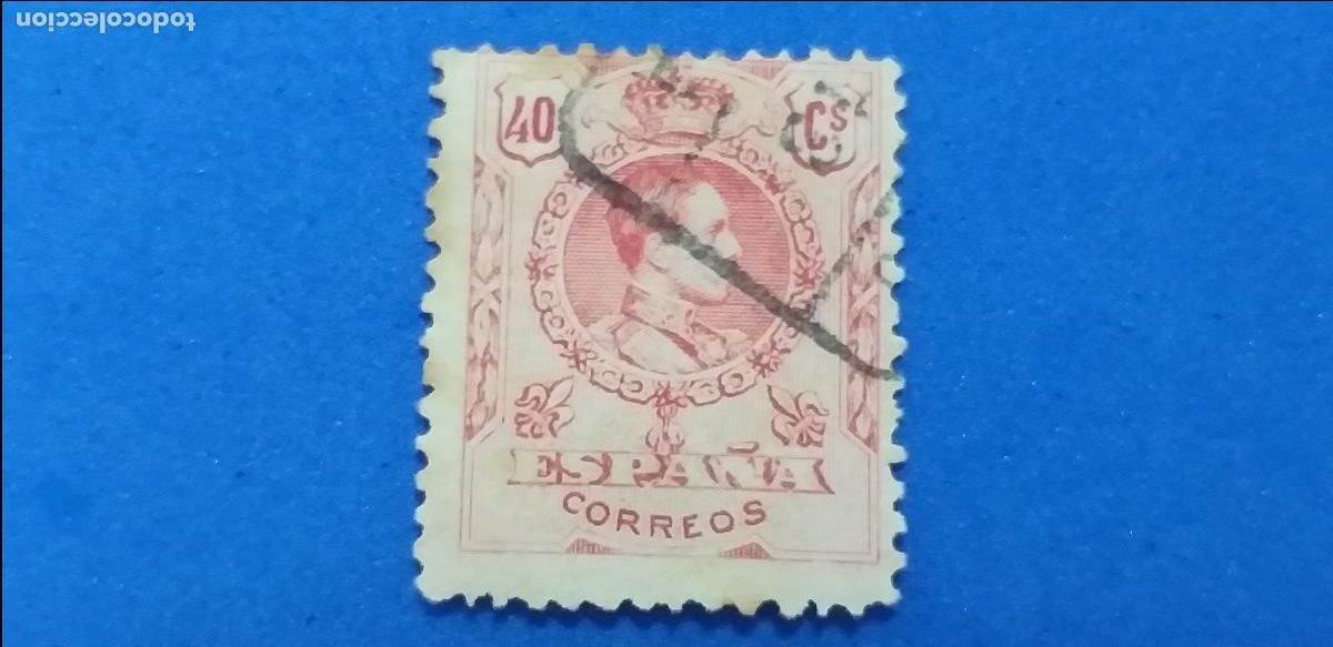 Sellos: Usado. A&Ntilde;O 1909 - 1922. EDIFIL 269. ALFONSO XIII. TIPO MEDALL&Oacute;N.