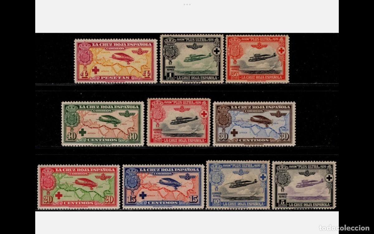 Briefmarken: ESPA&Ntilde;A - 1926 - ALFONSO XIII - EDIFIL 339/348 - SERIE COMPLETA - MNH** - NUEVOS - V.CAT. 310&euro;