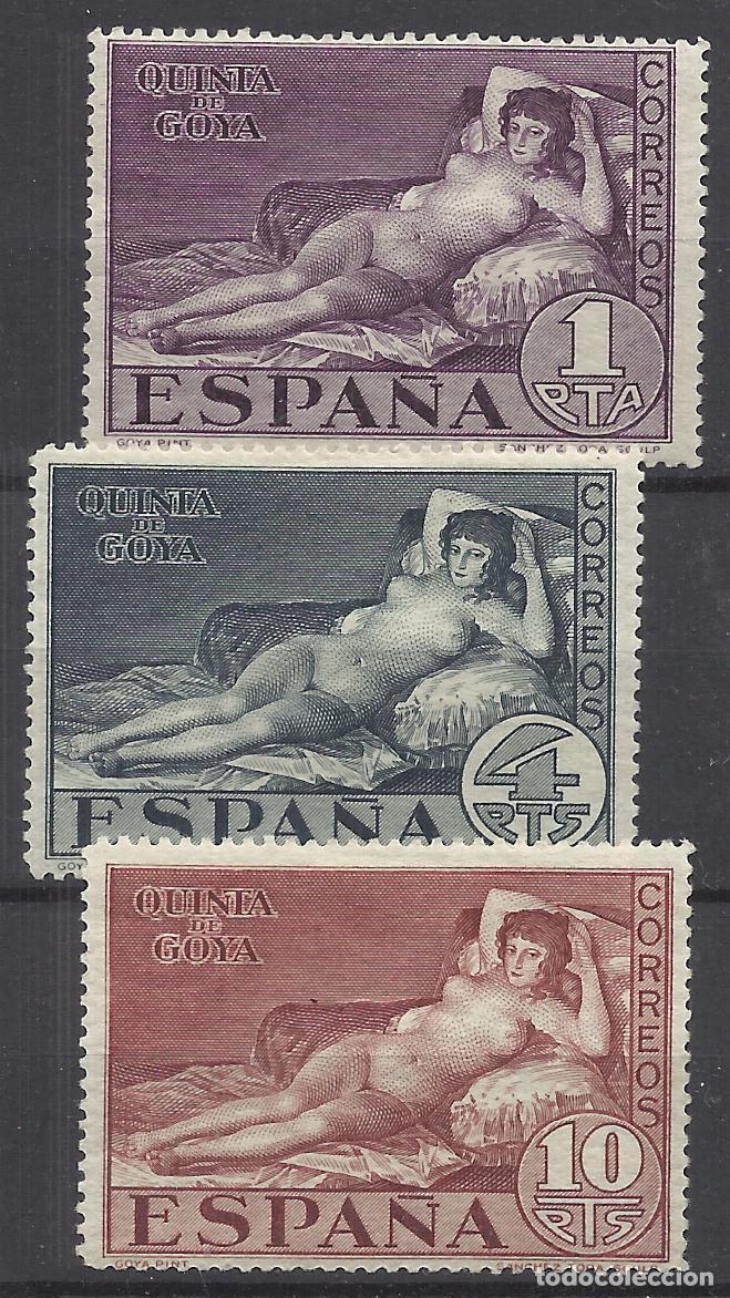 Briefmarken: maja desnuda goya 1930 edifil 513-5 NUEVOS* VALOR 2022 CATALOGO 21.20 EUROS