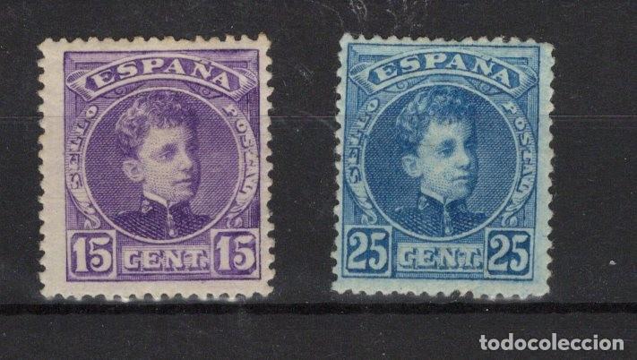 Briefmarken: PC92 Sellos Espa&ntilde;a a&ntilde;o 1901/05 Edifil 246* y 248* sellos originales en NUEVO v.c. 22 &euro;
