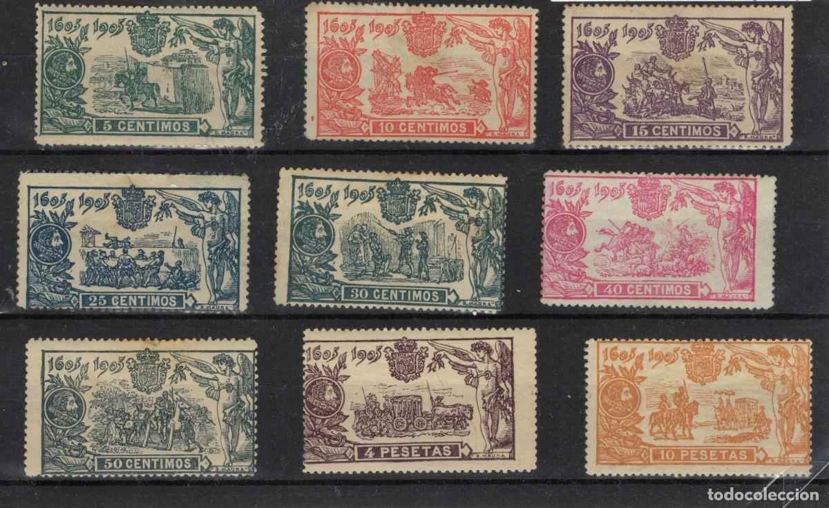 Briefmarken: PC94 Sellos Espa&ntilde;a a&ntilde;o 1905 Edifil 257/266* sellos originales en NUEVO sin 264 v.c. 560 &euro;