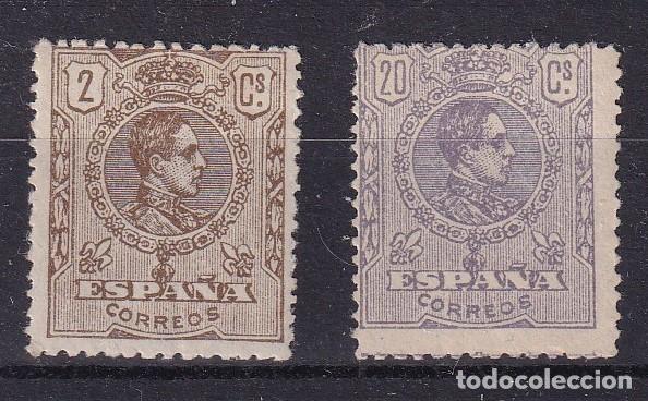 Briefmarken: PC96 Sellos Espa&ntilde;a a&ntilde;o 1920 Edifil 289/290* sellos originales en NUEVO v.c. 115 &euro;