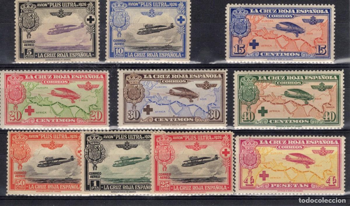 Briefmarken: PC104 Sellos Espa&ntilde;a a&ntilde;o 1926 Edifil 339/348** sellos originales en NUEVO v.c. 310 &euro;
