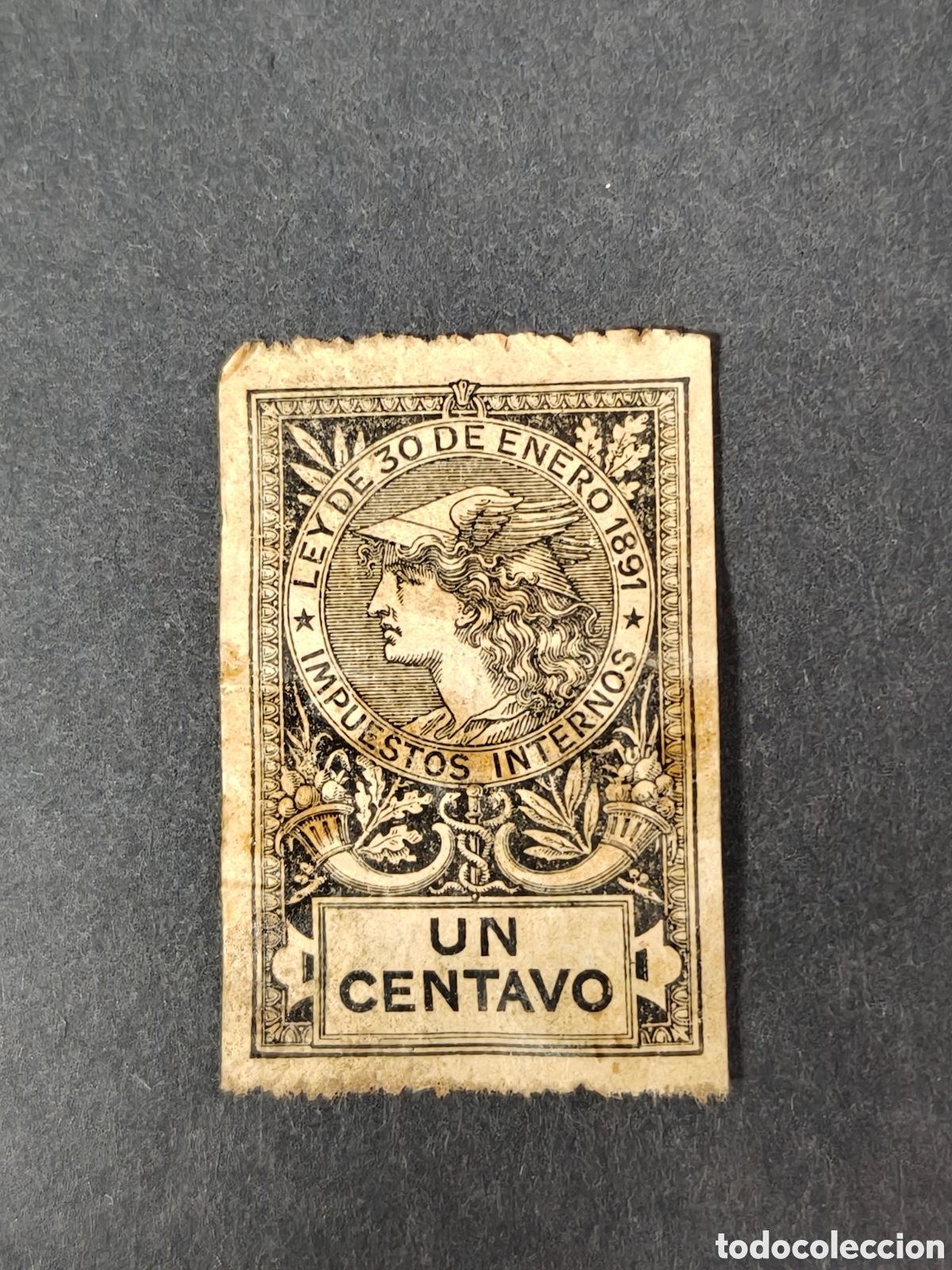Sellos: Espa&ntilde;a poliza,taxa sellos fiscales a&ntilde;o 1891 sellos usados