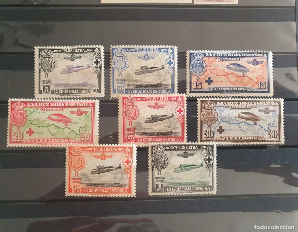 Briefmarken: EDIFIL 363 A 371 * CRUZ ROJA ESPA&Ntilde;A 1927
