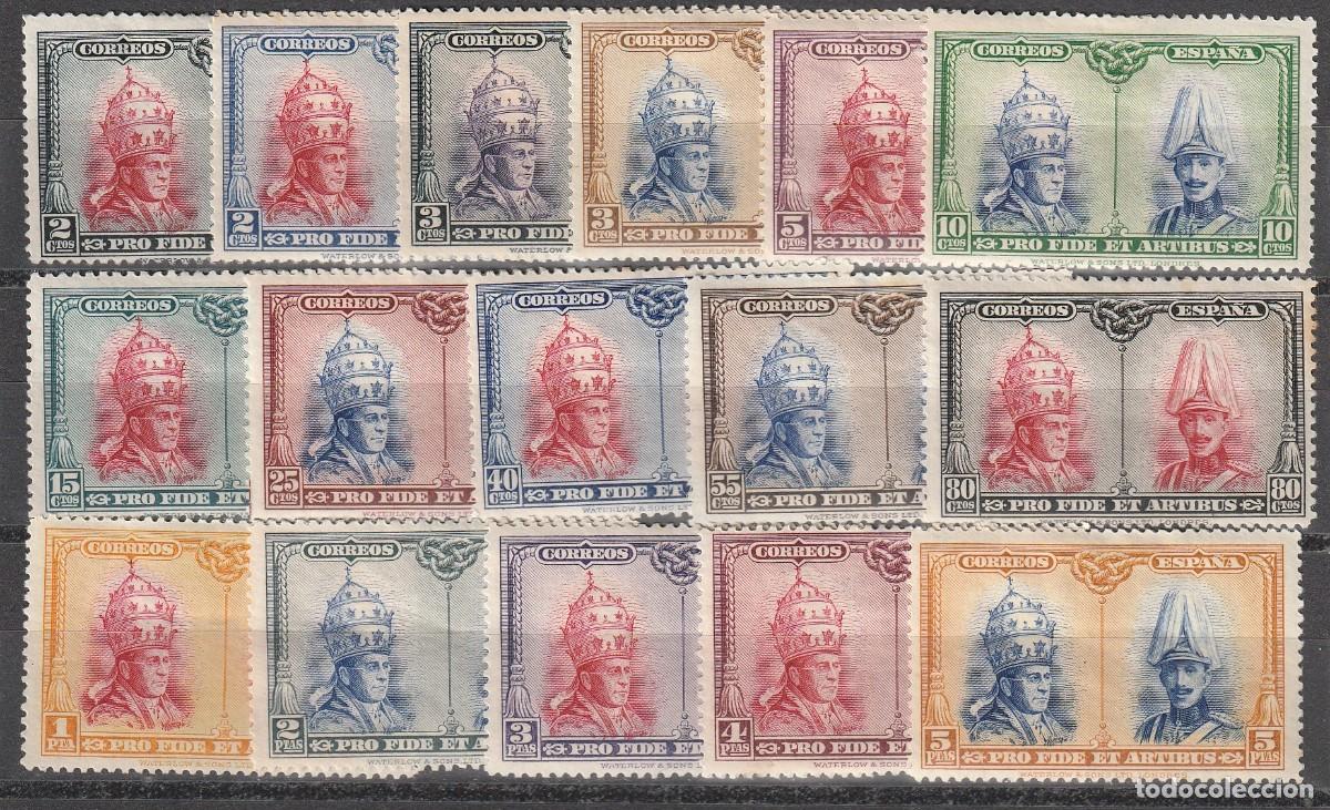 Timbres: SERIE DE CATACUMBAS SEDE DE TOLEDO CON CHARNELA