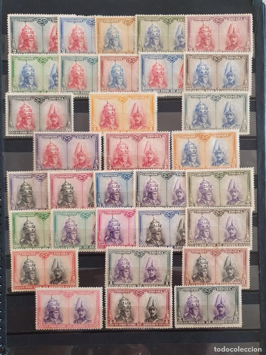 Selos: SERIE COMPLETA EDIFIL 402 A 433 */** PRO CATACUMBAS ESPA&Ntilde;A 1928