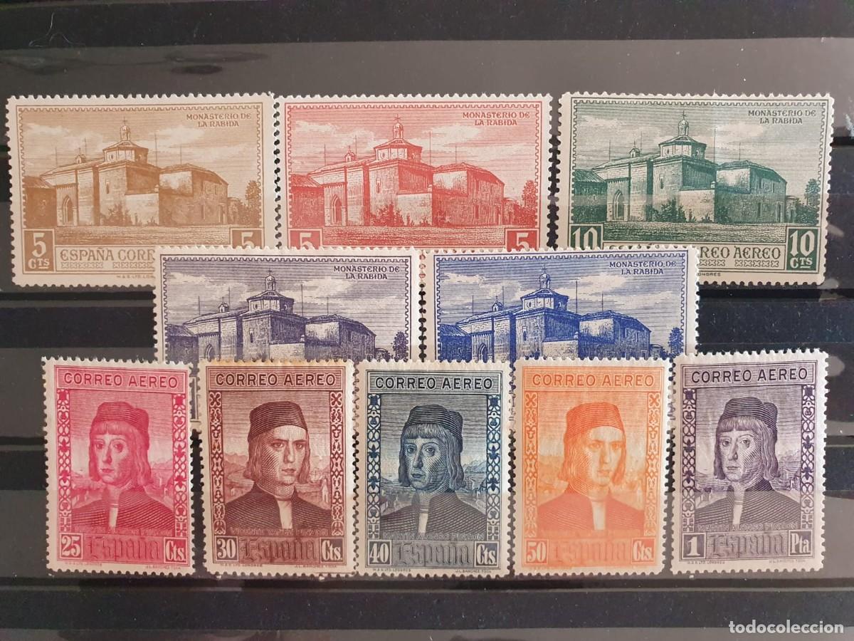 Selos: EDIFIL 547 A 556 */** SERIE CORTA ESPA&Ntilde;A 1930