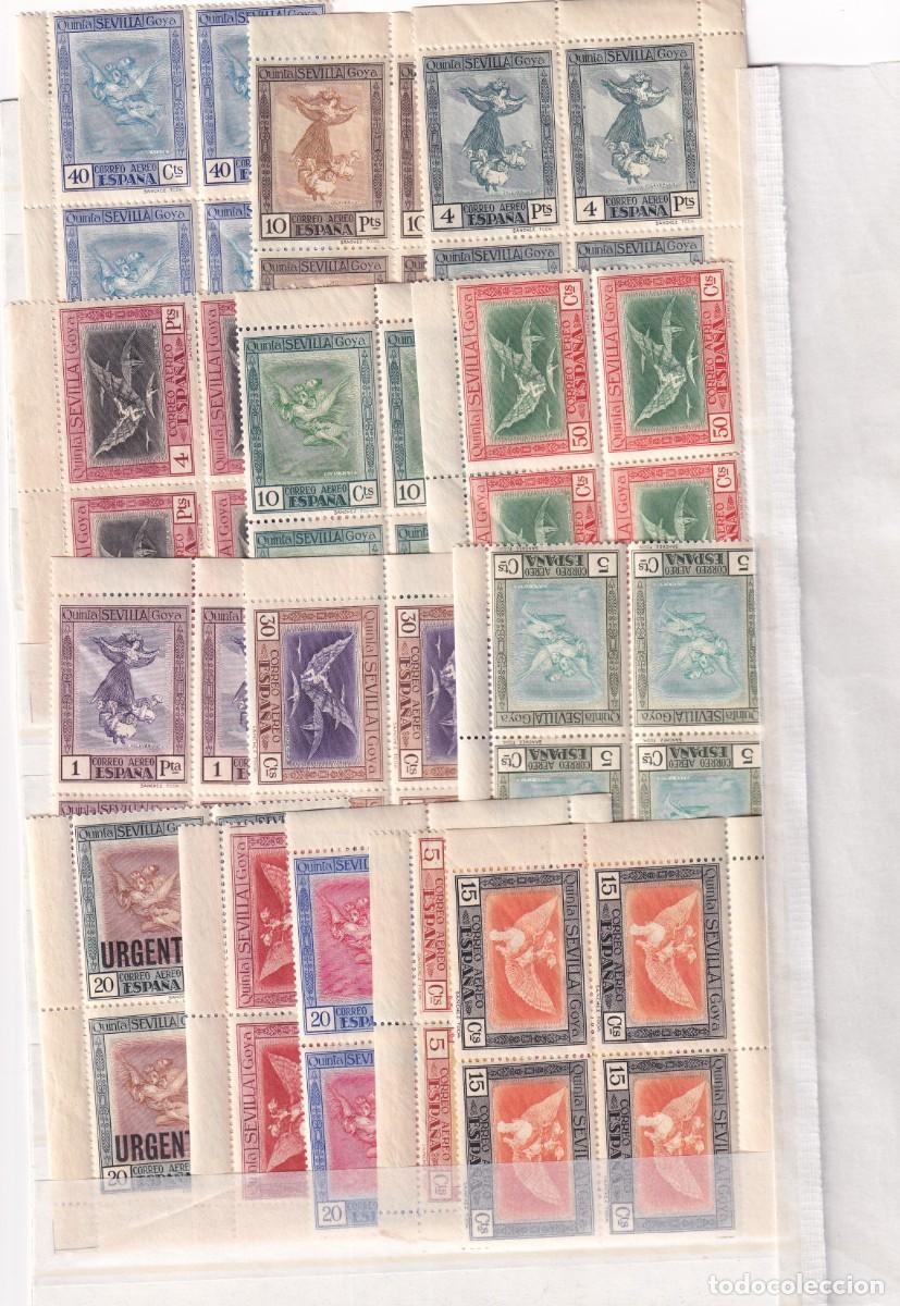 Francobolli: PC116 Sellos Espa&ntilde;a a&ntilde;o 1930 Edifil 517/530** en NUEVO SERIE COMPLETA bloque 4 v.c. 168 &euro;