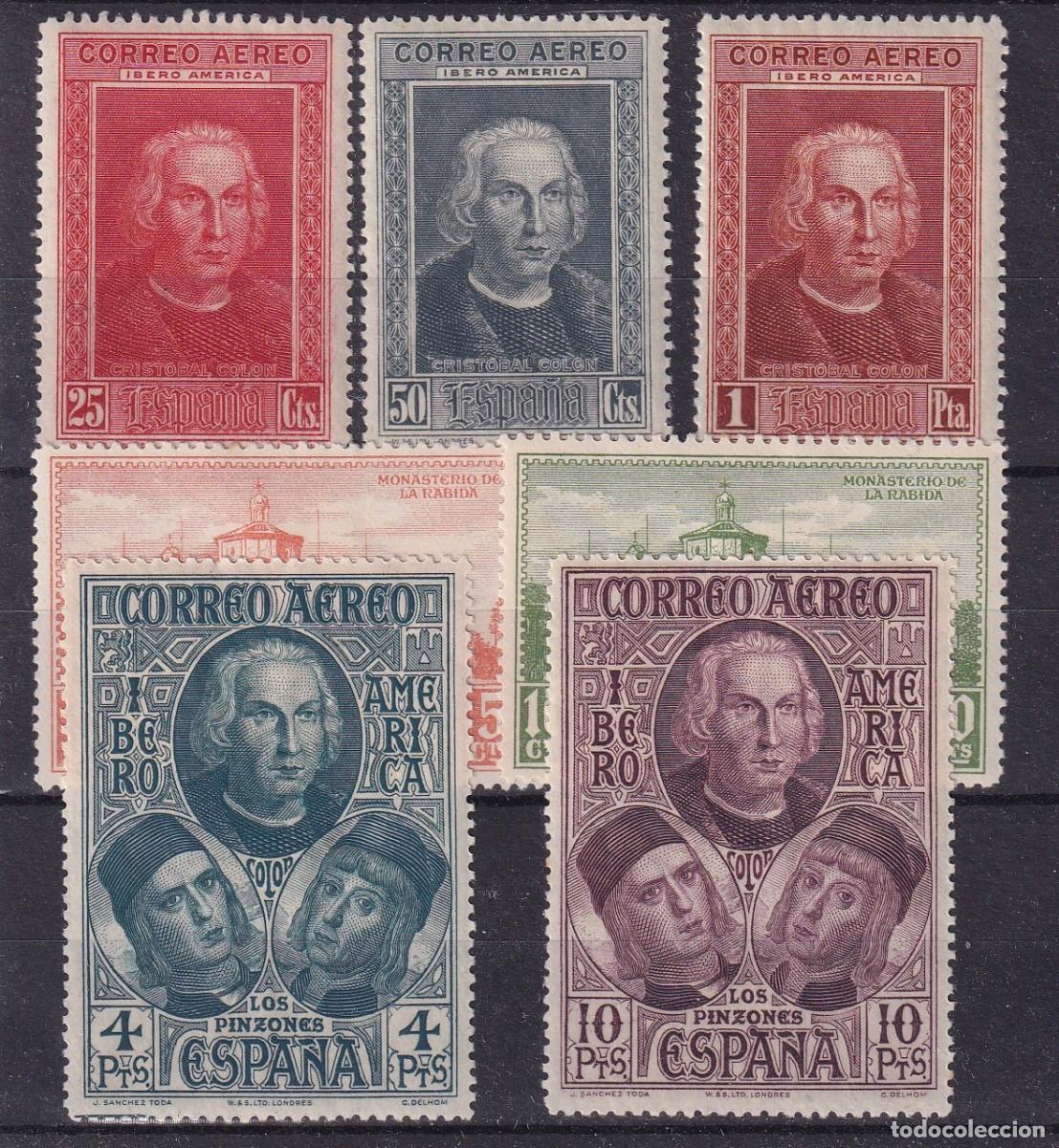 Francobolli: PC118 Sellos Espa&ntilde;a a&ntilde;o 1930 Edifil 559/565** sellos originales en NUEVO SERIE COMPLETA v.c. 45 &euro;