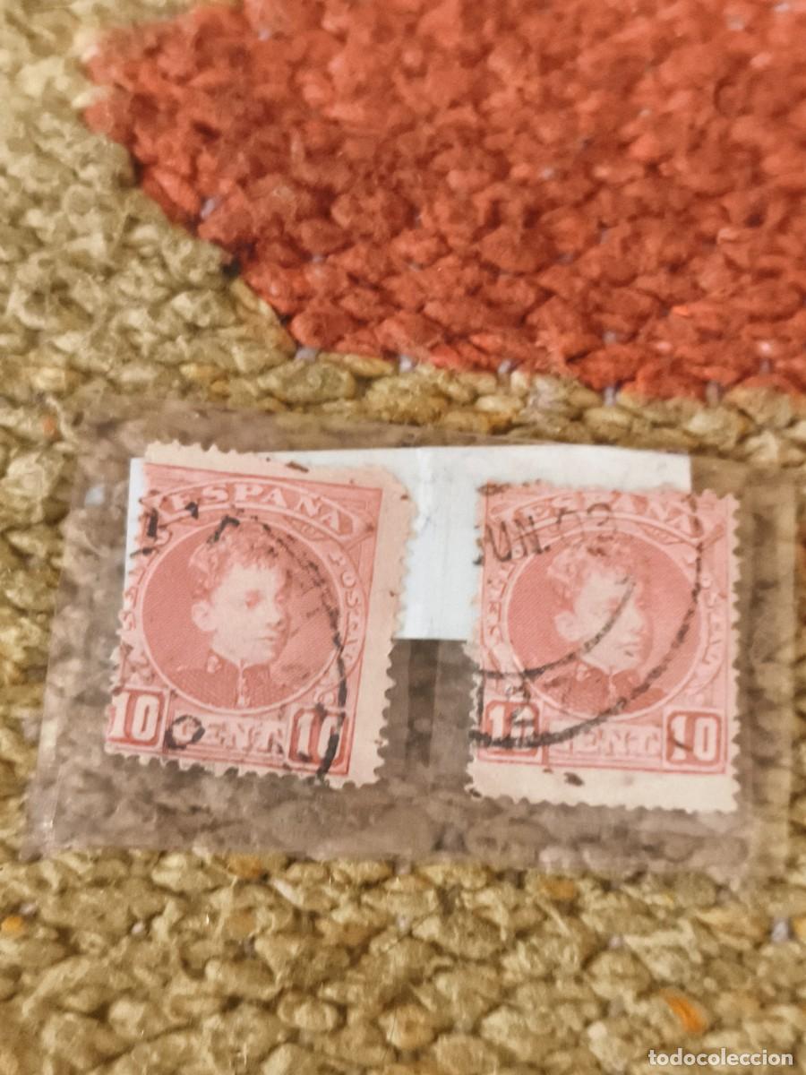 Sellos: 2 sellos Alfonso XIII
