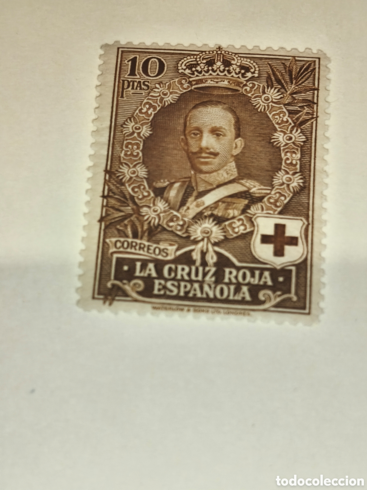 Sellos: Sello de Espa&ntilde;a n 357** nuevo con su goma impecable 10 ptas ver