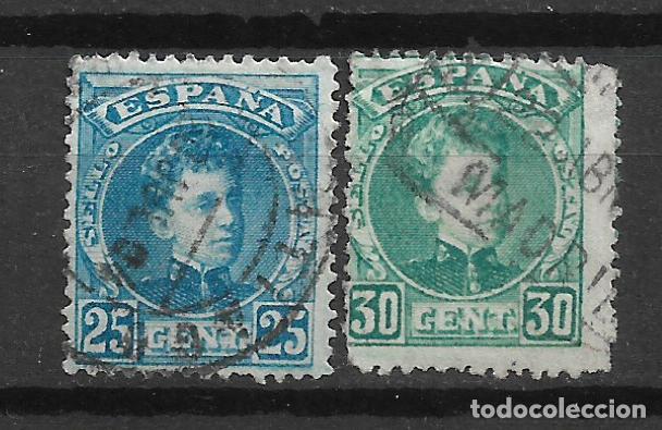 Sellos: espa&ntilde;a 1901 edifil 248/249 usado - 3/17