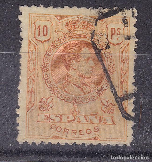 Sellos: SS10 - Alfonso XIII Medall&oacute;n 10 Ptas . Usado CENTRADO. Perfecto