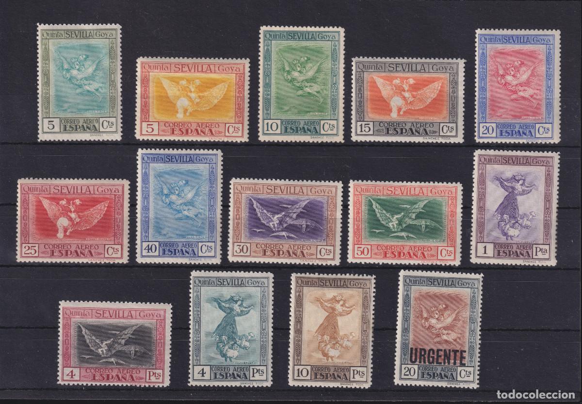 Sellos: ESPA&Ntilde;A QUINTA DE GOYA ** 517/530 - A&Ntilde;O 1930 - MNH - LUJO