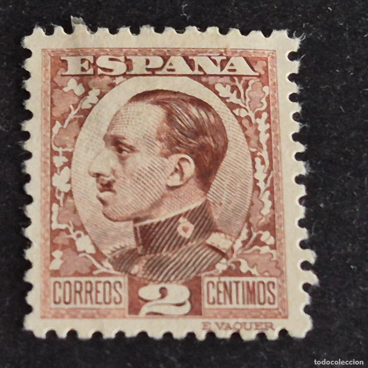 Sellos: ESPA&Ntilde;A, 1930, ALFONSO XIII, TIPO VAQUER, EDIFIL 490, NUEVO SIN GOMA, ( LOTE AR )