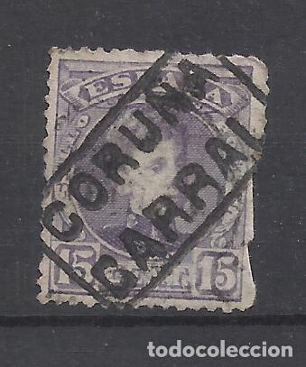 Sellos: ALFONSO XIII CADETE CARTERIA CARRAL CORU&Ntilde;A