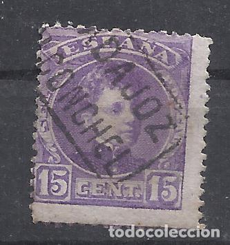 Sellos: ALFONSO XIII CADETE CARTERIA ALCONCHEL BADAJOZ