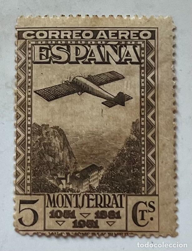 Sellos: 1931 Monasterio de montserrat,MNH**,centrados,buen color,goma,numerado