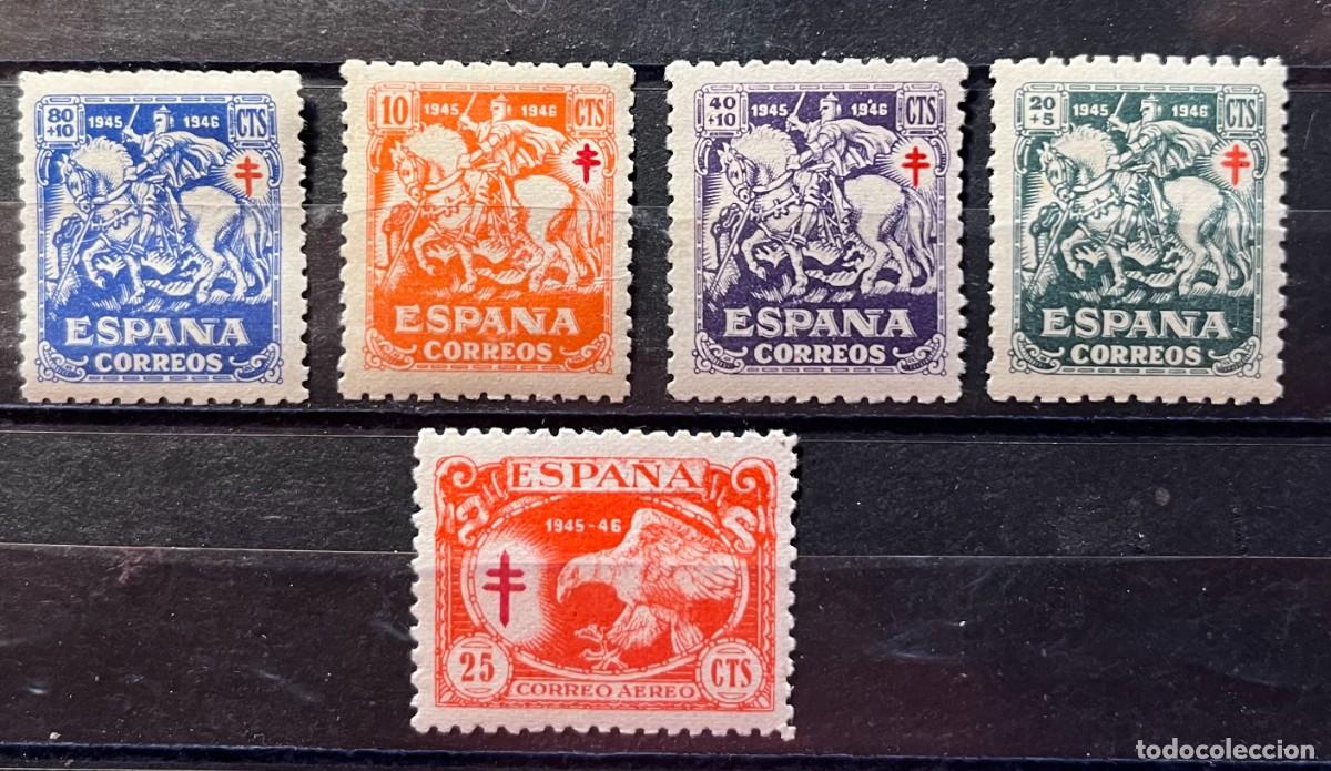 Sellos: 1944 pro tuberculosis,MNH**,goma,color,centrado,lujo