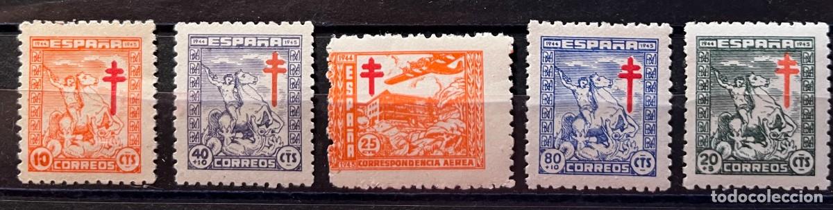 Sellos: 1944 pro tuberculosis MNH** centrado goma