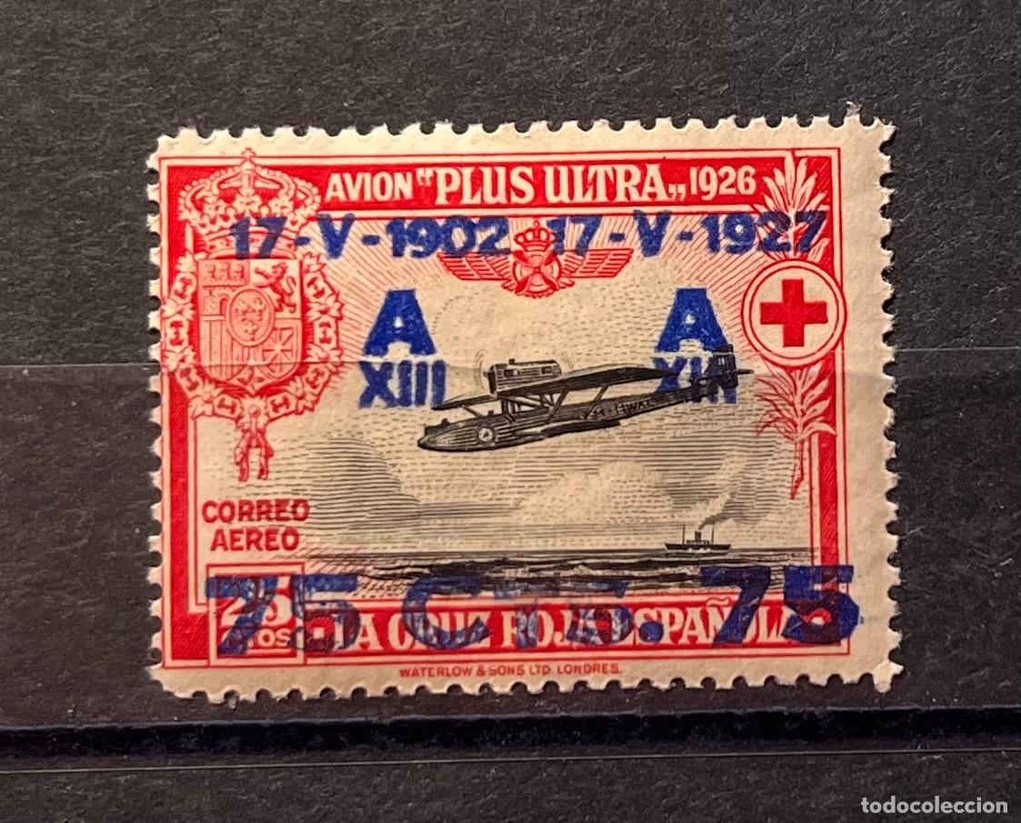 Sellos: 1926 cruz roja,MNH** centrado,goma,color ed.390,valor,240