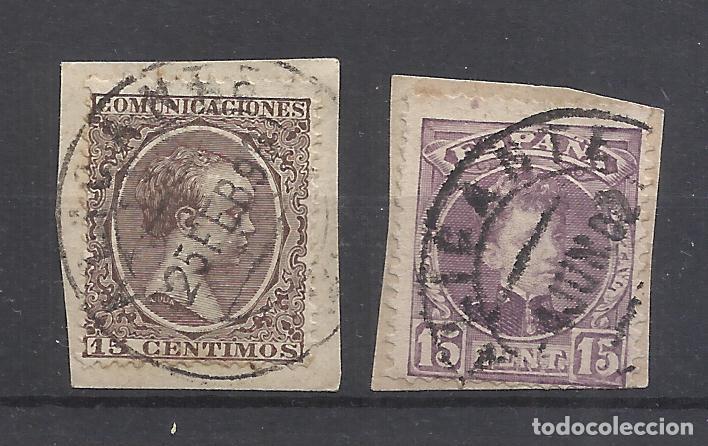 Sellos: alfonso XIII PELON CADETE CARTERIA ALACANT ALICANTE