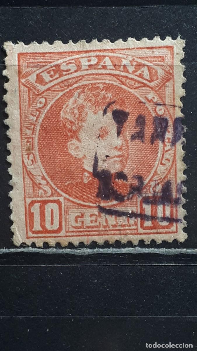 Sellos: ESPA&Ntilde;A. MATASELLOS DE CARTERIA RURAL. VILASECA, TARRAGONA. A&Ntilde;O 1901. EDIFIL 243.
