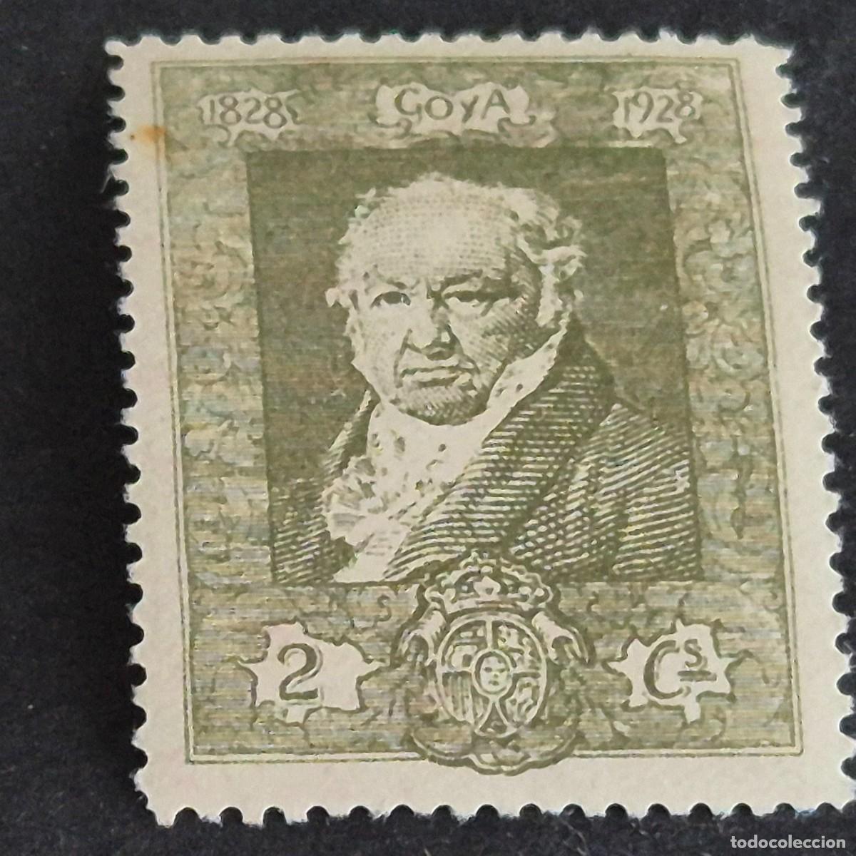 Sellos: ESPA&Ntilde;A, 1930, QUINTA DE GOYA, EDIFIL 501*, NUEVO, GOMA, FIJASELLO, ( LOTE AR )