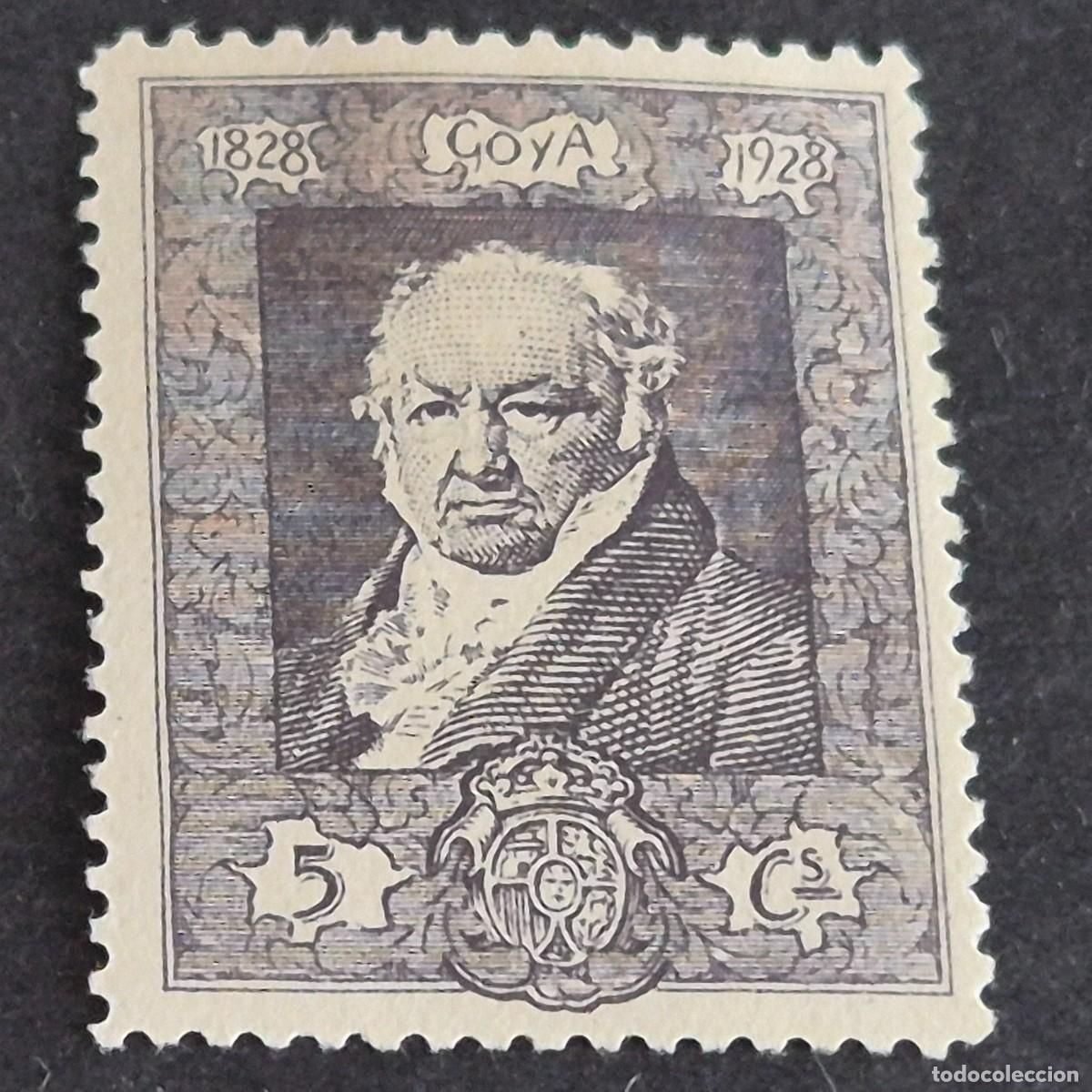 Sellos: ESPA&Ntilde;A, 1930, QUINTA DE GOYA, EDIFIL 503*, NUEVO, GOMA, FIJASELLO, ( LOTE AR )