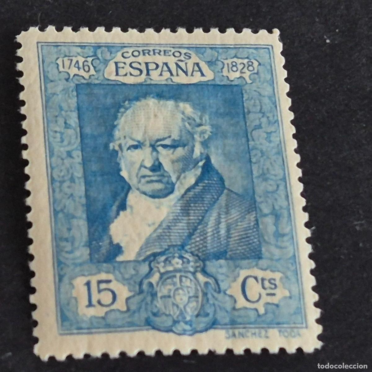 Sellos: ESPA&Ntilde;A, 1930, QUINTA DE GOYA, EDIFIL 505*, NUEVO, GOMA, FIJASELLO, ( LOTE AR )