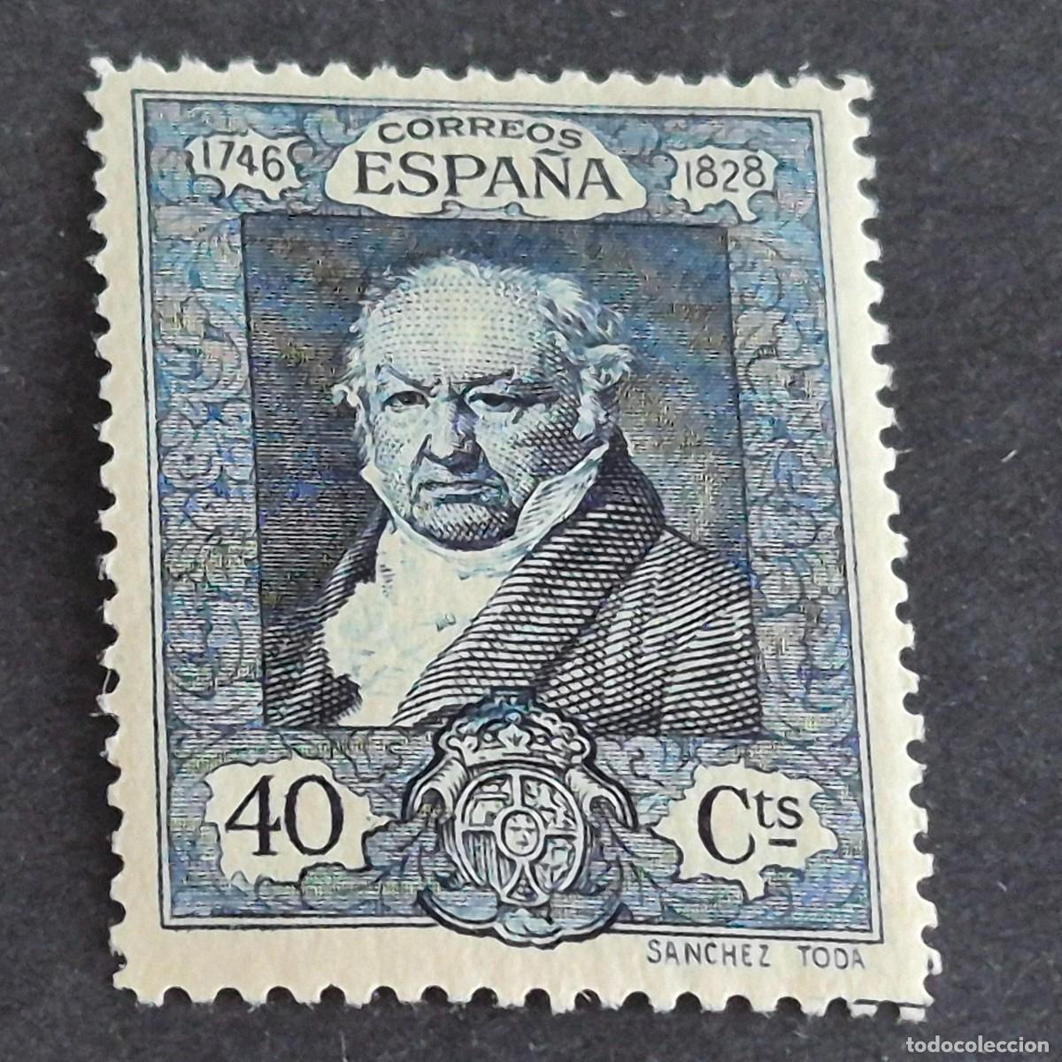 Sellos: ESPA&Ntilde;A, 1930, QUINTA DE GOYA, EDIFIL 510*, NUEVO, GOMA, FIJASELLO, ( LOTE AR )