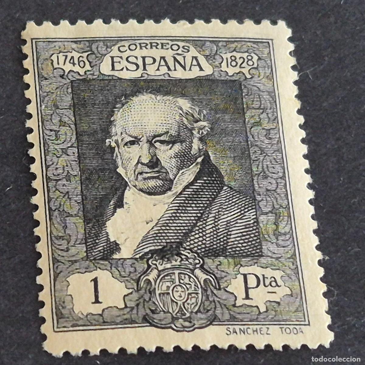 Sellos: ESPA&Ntilde;A, 1930, QUINTA DE GOYA, EDIFIL 512*, NUEVO, GOMA, FIJASELLO, ( LOTE AR )