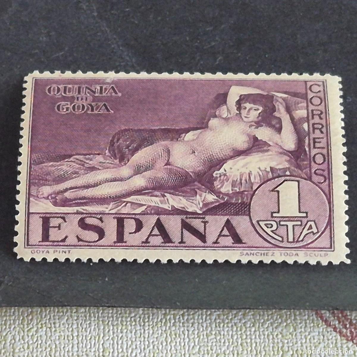 Sellos: ESPA&Ntilde;A, 1930, QUINTA DE GOYA, EDIFIL 513*, NUEVO, GOMA, FIJASELLO, ( LOTE AR )