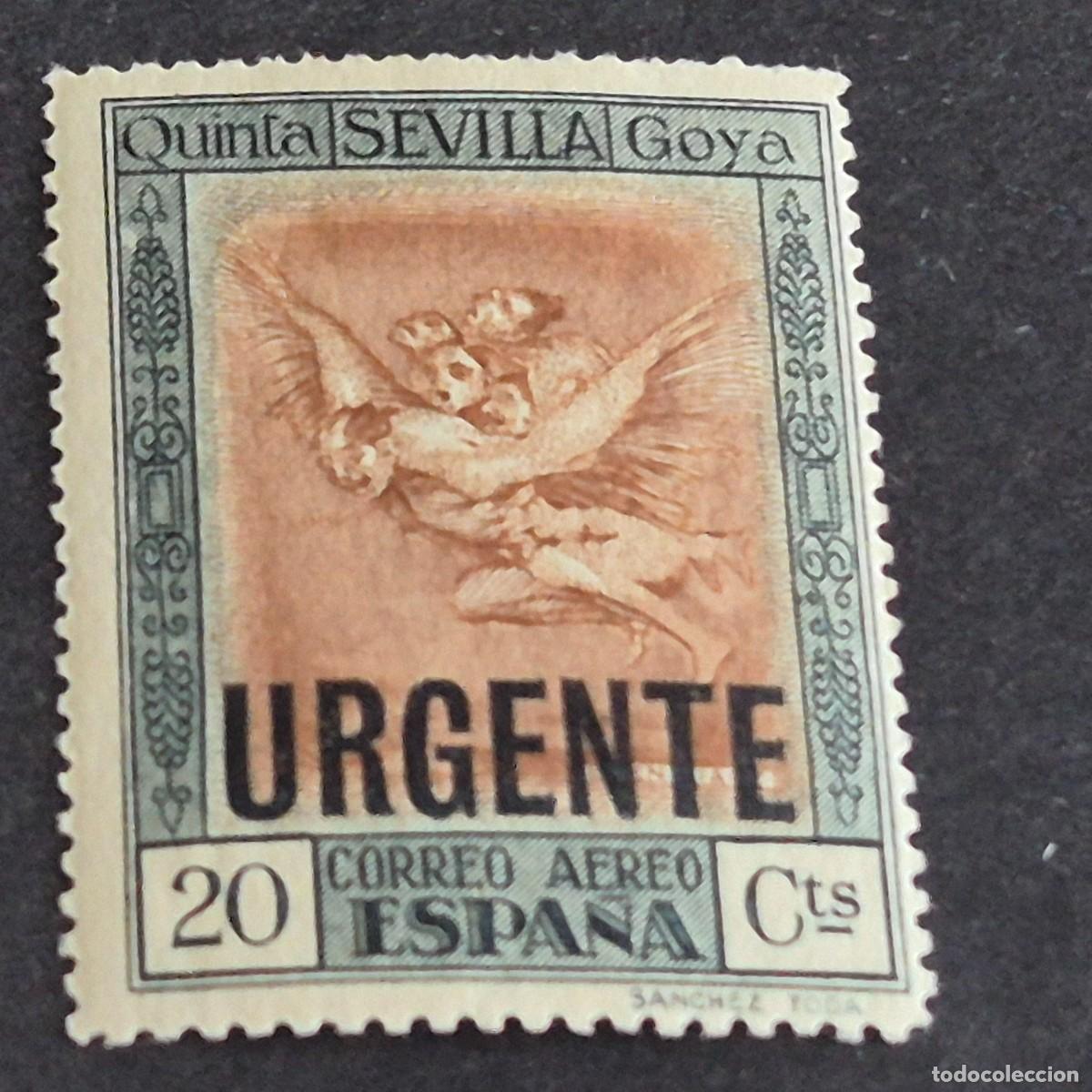 Selos: ESPA&Ntilde;A, 1930, QUINTA DE GOYA, CORREO A&Eacute;REO, EDIFIL 530*, NUEVO, GOMA, FIJASELLO, ( LOTE AR )