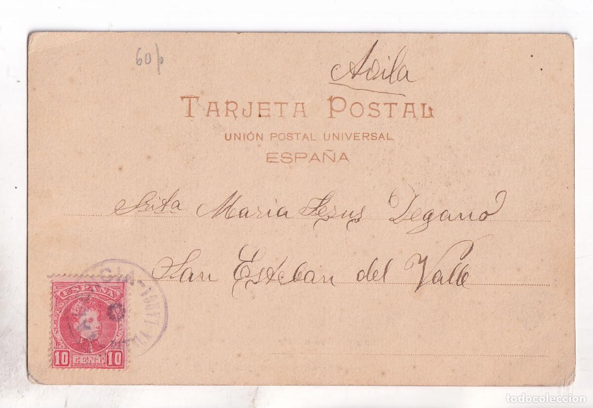 Sellos: POSTAL. RAR&Iacute;SIMA CARTER&Iacute;A ESPECIAL PUEBLA LARGA. VALENCIA. 1903