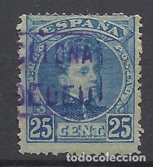 Sellos: ALFONSO XIII CARTERIA CARDEDEU BARCELONA