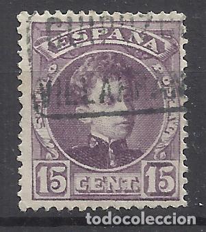 Sellos: ALFONSO XIII CARTERIA VILLAFRANCA GUIPUZCOA