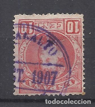 Sellos: ALFONSO XIII FECHADOR 1907