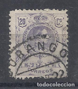 Sellos: ALFONSO XIII MEDALLON FECHADOR DURANGO VIZCAYA