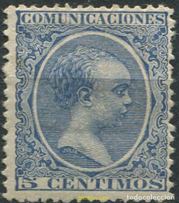 Sellos: 699226 MNH ESPA&Ntilde;A 1889 ALFONSO XIII